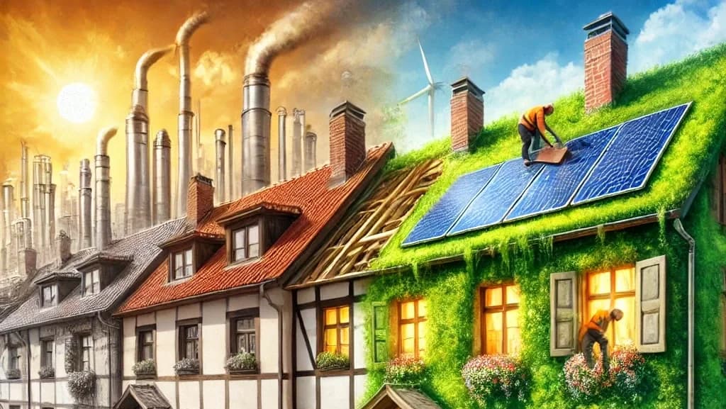 Case Green: il 75% delle case in Europa ha bisogno di interventi di