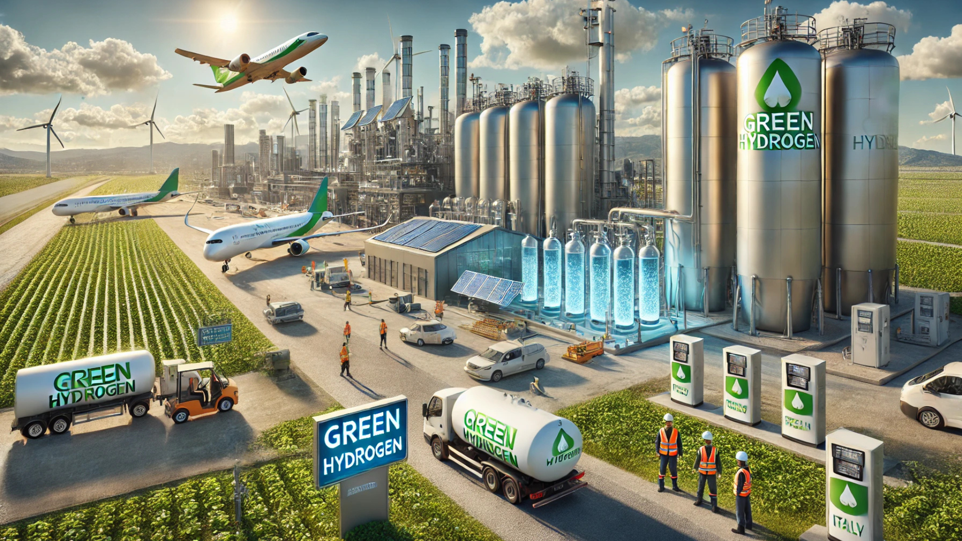 L’idrogeno verde rivoluziona il panorama energetico italiano