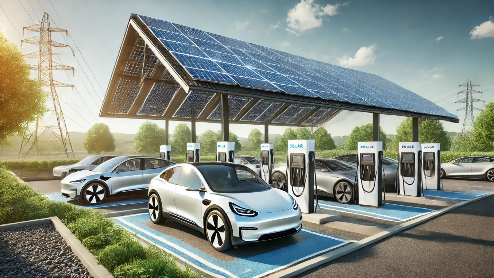 Colonnine EV alimentate da fotovoltaico